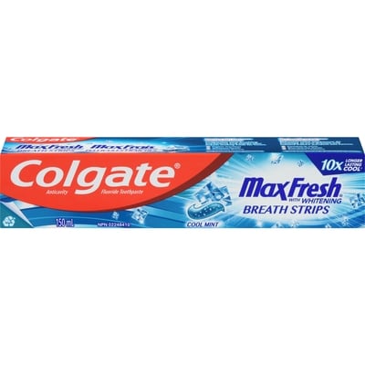 Colgate Maxfresh Cool Mint 150 ml, $3.53/100ml