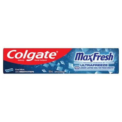Colgate Dentifrice maxfrais à la menthe fraîche 150 ml, 2,67 $/100ml