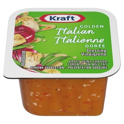 Kraft Vinaigrette Italienne Dorée (200 X) 200 ea, 0,22 $/1ch