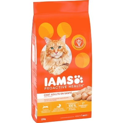 Nourriture sèche pour chats adultes PROACTIVE HEALTH Healthy Adult avec poulet, sac