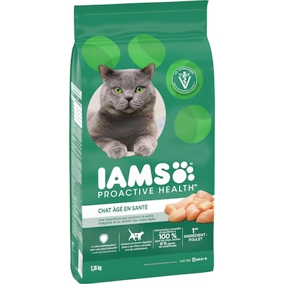 Nourriture sèche pour chats âgés PROACTIVE HEALTH Healthy Senior avec poulet, sac