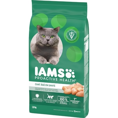 Nourriture sèche pour chats âgés PROACTIVE HEALTH Healthy Senior avec poulet, sac