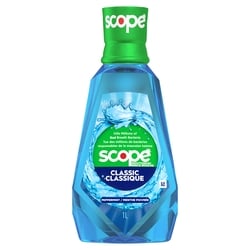 Crest Scope Classic Mouthwash Cool Peppermint   1 l, $0.65/100ml