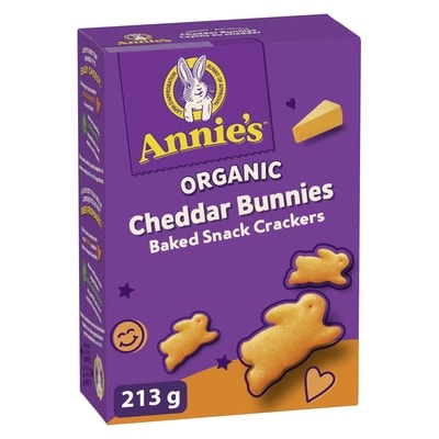 Annie's Cheddar Bunnies Crackers 213 g, $2.58/100g