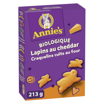 Annie's Craquelins Cheddar Bunnies 213 g, 2,58 $/100g