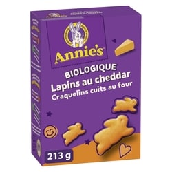 Annie's Craquelins Cheddar Bunnies 213 g, 2,48 $/100g