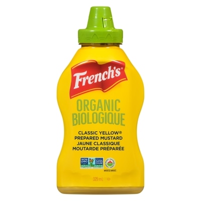 Frenchs Original Yellow Mustard, Organic 325 ml, $1.07/100ml