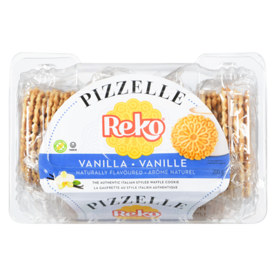 Biscuits à saveur de vanille Pizzelle