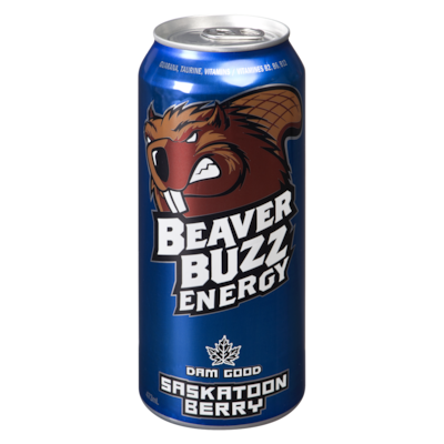 Beaver Buzz Boisson énergisante, baies parfaites 473 ml, 0,53 $/100ml