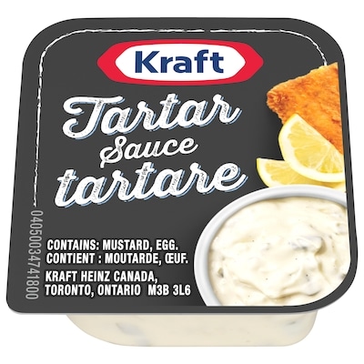 Kraft Sauce tartare (200 x godets) 200 ea, 0,18 $/1ch