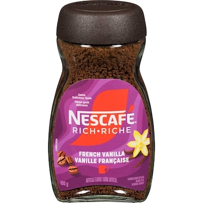 Nescafe Rich French Vanilla Flavoured Instant Coffee Mix, Makes 50 Servings 100 g, $7.49/100g