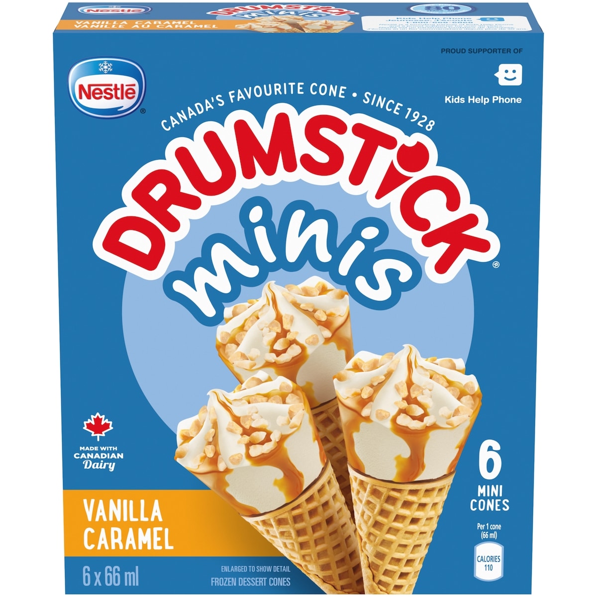 Nestlé Minis Vanilla Caramel Cones 396 ml, $1.77/100ml