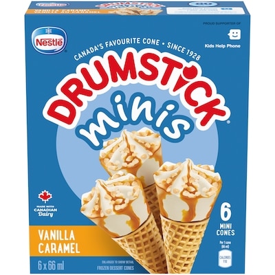 Nestlé Minis Vanilla Caramel Cones 396 ml, $1.64/100ml