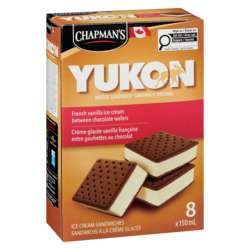 Chapmans Yukon Moose Sandwich French Vanilla - 8x150.0 ml