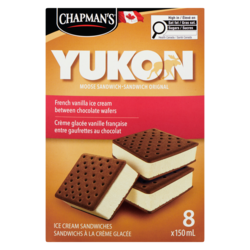 Chapmans Yukon Moose Sandwich French Vanilla - 8x150.0 ml | Fortinos