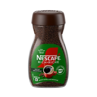 Nescafe Rich Decaf Instant Coffee 100 g, $9.99/100g