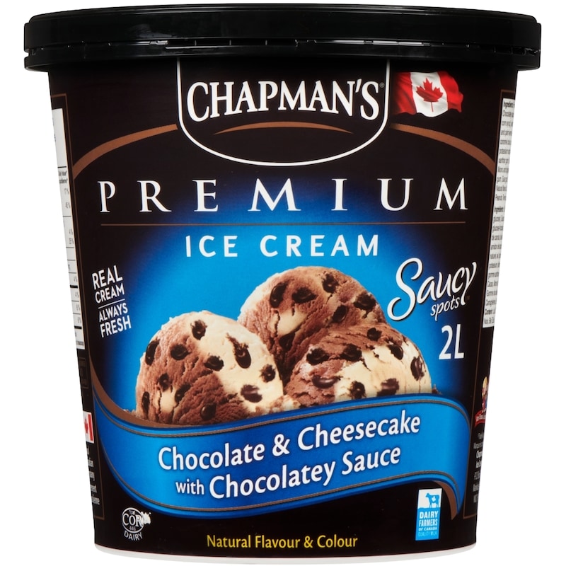 Premium Saucy Spots Chocolate & Cheesecake with Chocolatey Sauce Ice Cream