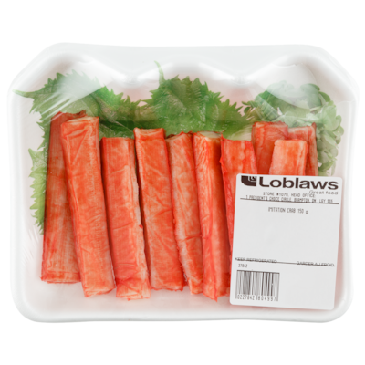 T&T Imitation Crab 150 g, $3.33/100g