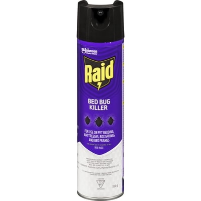 Raid Bed Bug Insect Killer Spray 1 ea, $3.43/100g