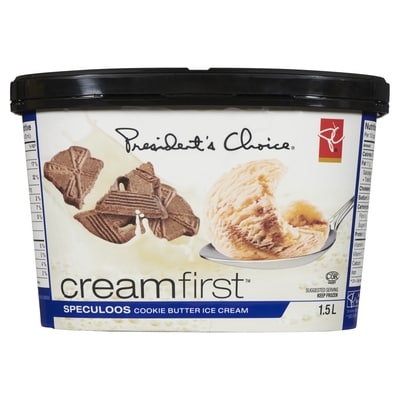 President's Choice Ice Cream Speculoos Cookie Butter 1500 ml, $0.47/100ml