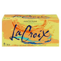 Lacroix Beverage Peach Pear Sparkling Water 8x355.0 ml, $0.21/100ml