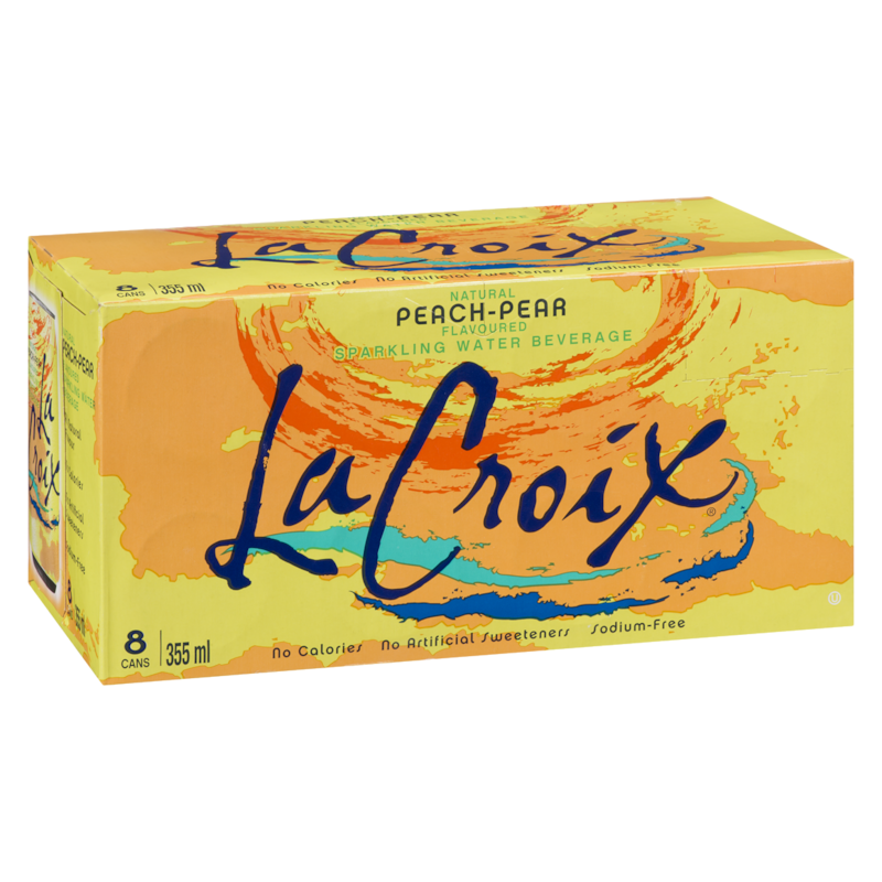 Peach Pear Sparkling Water