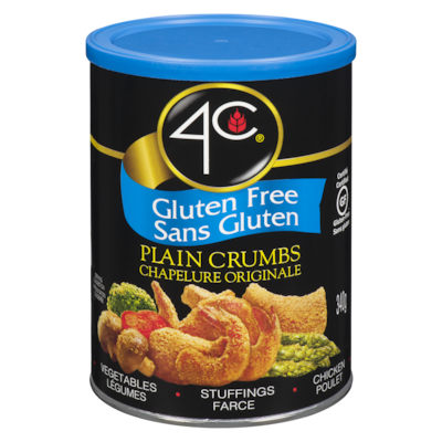 4C Chapelure sans gluten 340 g, 1,85 $/100g