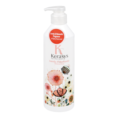 Kerasys Conditioner, Lovely & Romantic 600 ml, $1.50/100ml
