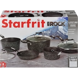 Starfrit The Rock 8 Piece Forged Cookware Set 1 ea, $155.00/1ea