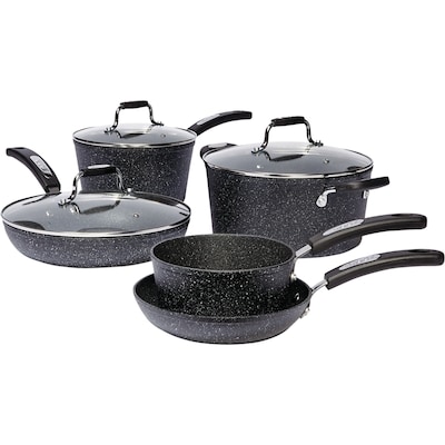 The Rock 8 Piece Forged Cookware Set
