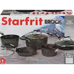 Starfrit Batterie de cuisine forgé 8 pièces The Rock 1 ea, 156,00 $/1ch