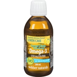 Omega-3 1250 mg, Lemon Cake