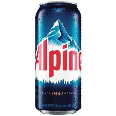 Alpine Lager (ID required at pick-up) 473 ml, $0.84/100ml