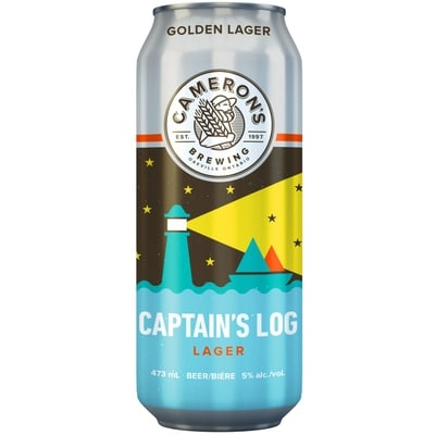 Cameron's Captain'S Log Lager (ID required at pick-up) 473 ml, $0.71/100ml