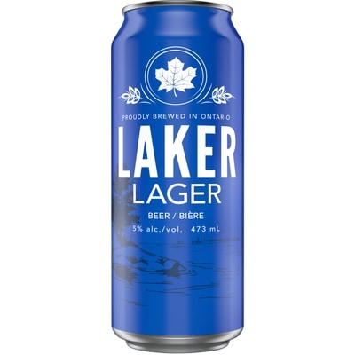 Laker Lager (Pièce d’identité requise au moment du ramassage) 473 ml, 0,49 $/100ml