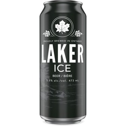 Laker Ice Beer (ID required at pick-up) 473 ml, $0.52/100ml