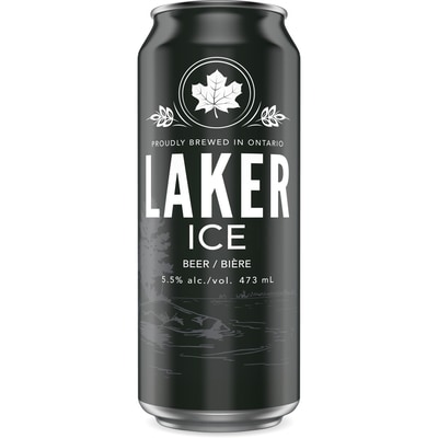 Laker Ice Beer (ID required at pick-up) 473 ml, $0.52/100ml