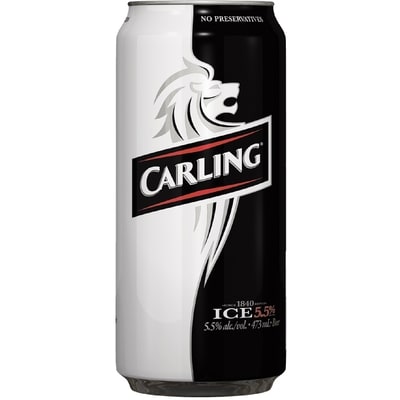 Carling Beer Can (ID required at pick-up) 473 ml, $0.54/100ml