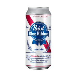 Pabst Lager (ID required at pick-up) 473 ml, $0.52/100ml