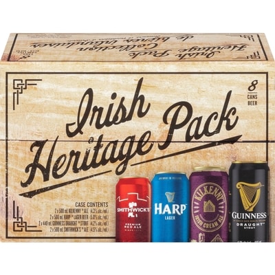Guinness Irish Heritage (ID required at pick-up) 8x500.0 ml, $0.64/100ml
