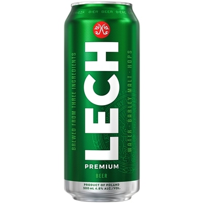 Lech Beer (ID required at pick-up) 500 ml, $0.61/100ml