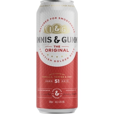 Innis & Gunn The Original (ID required at pick-up) 500 ml, $0.86/100ml