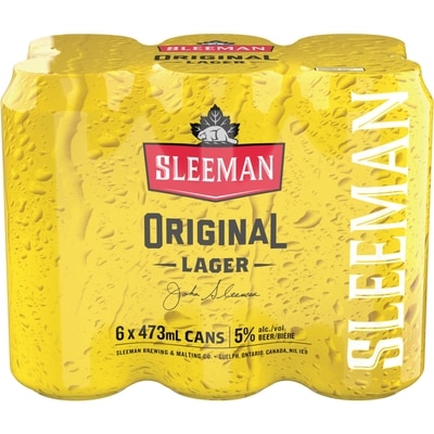 Sleeman Beer (ID required at pick-up) 6x473.0 ml, $0.61/100ml