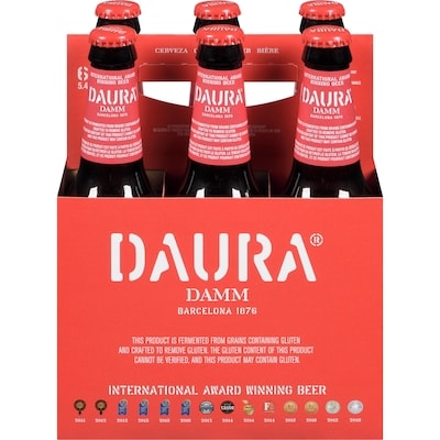 Estrella Damm Bière (Pièce d’identité requise au moment du ramassage) 6x330.0 ml, 0,71 $/100ml