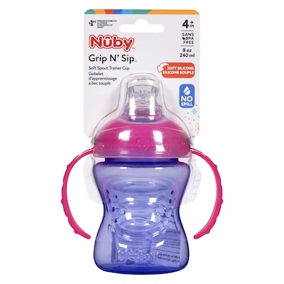 Nuby Gobelet anti-dégât avec super bec 1 ea, 5,99 $/1ch