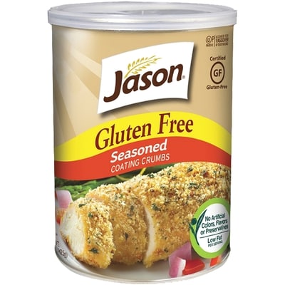 Jason's Coating Crumbs, Seasoned, Gluten Free 425 g, $3.76/100g