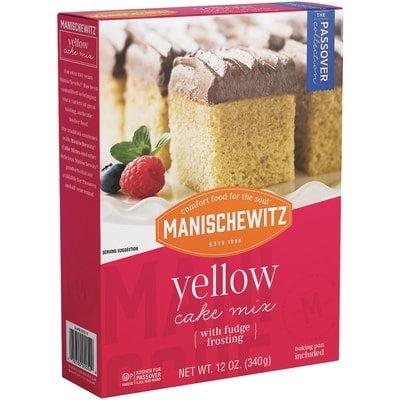 Manischewitz Mélange à gâteau avec glaçage au caramel, jaune 340 g, 2,94 $/100g