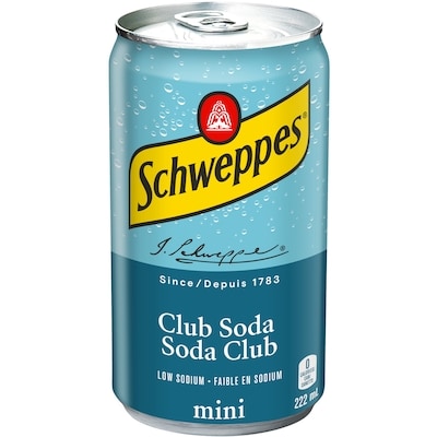 Schweppes Club Soda  6x222.0 ml, $0.40/100ml