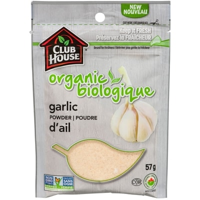 Club House Biologique Poudre D'Ail 57 g, 6,65 $/100g