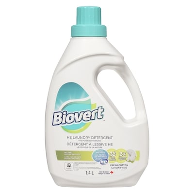 Bio-Vert Laundry Detergent 1.4 l, $0.57/100ml